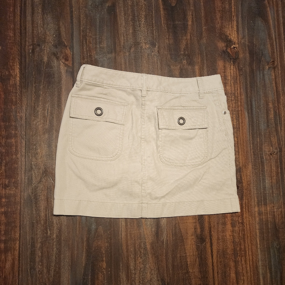 Canyon River Blues Tan Corduroy Mini Skirt - Picture 2 of 3